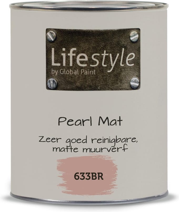 Lifestyle Pearl Mat - Extra reinigbare muurverf - 633BR - 1 liter
