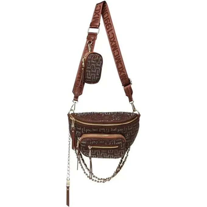 Steve Madden B-Maxima dames schoudertas - Bruin - Maat Geen