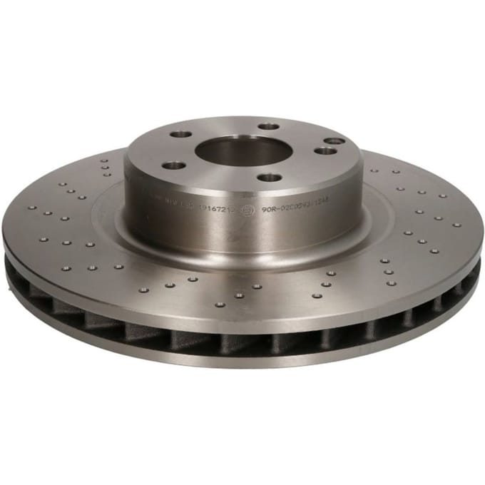 Remschijf ABE C3M042 voorkant, geventileerd, sterk gecarboniseerd, 1 Stuk