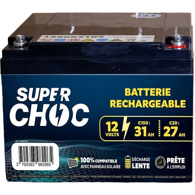 Oplaadbare batterij Superchoc