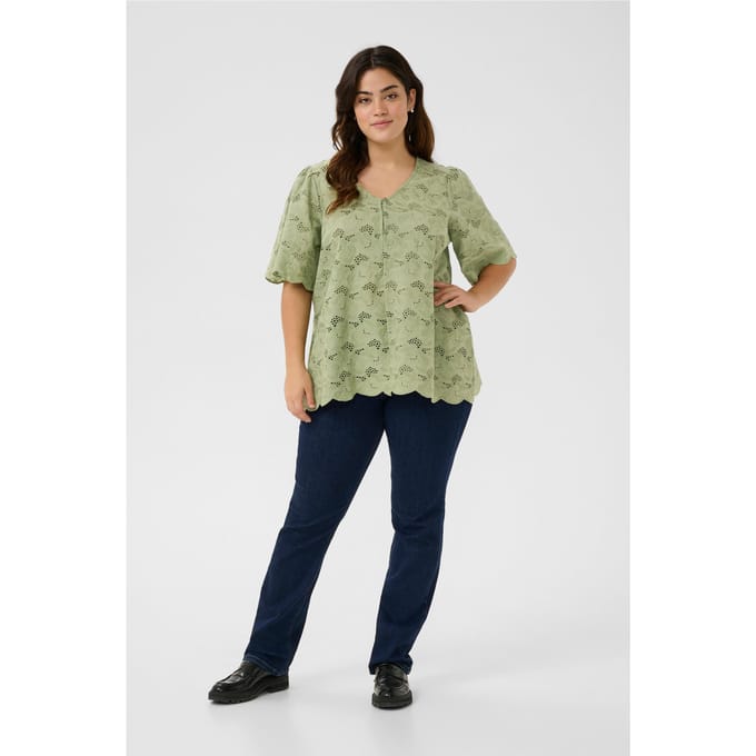 Vrouwenblouse KAFFE Curve Tiara