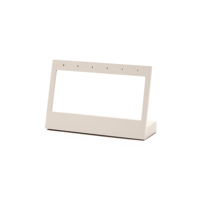 Oorhangers Display Beige Pos Materialen
