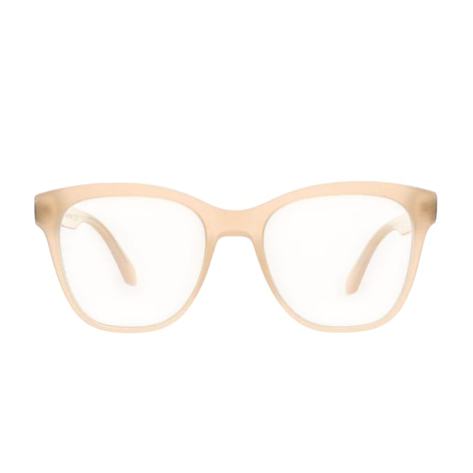 Off-White Stijl Zonnebril Vierkant (Beige/Blauw)
