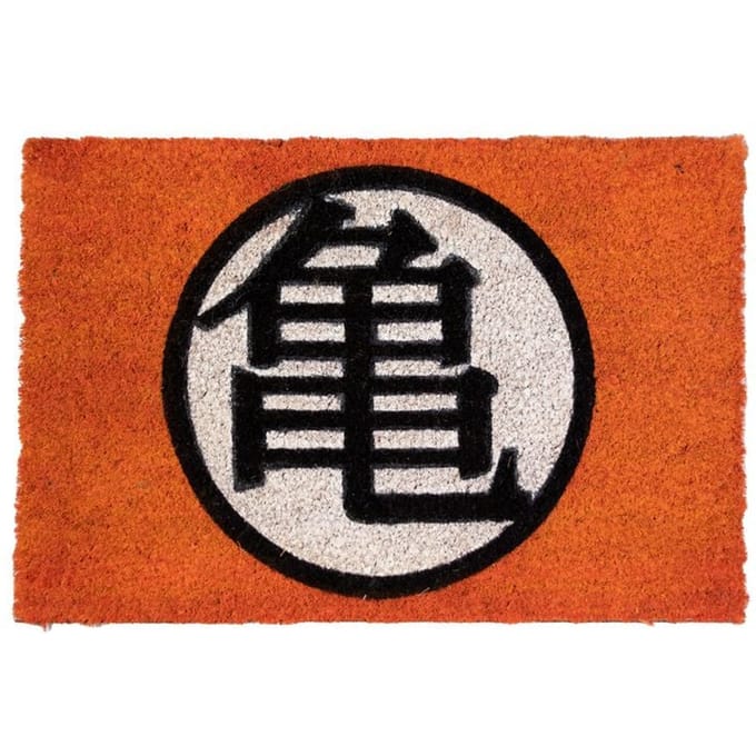 Dragon Ball Dragon Ball Unisex Deurmat - zwart/wit/oranje - Standard