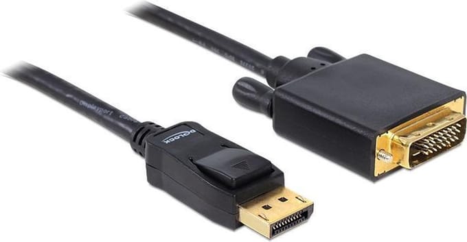 Delock - DisplayPort naar DVI Beeldscherm Kabel - zwart - 3 meter