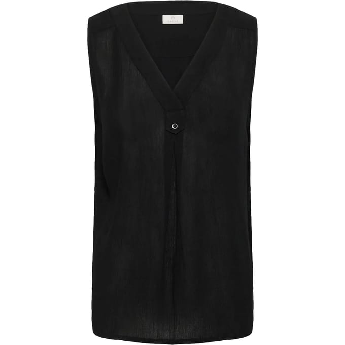 Mouwloze damesblouse KAFFE Ciara Amber