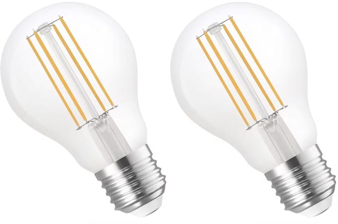 Spectrum Smart LED Lamp E27 5W - 230V - 680 Lumen - 2700/6500K - Wi-Fi Smart LED - 2 stuks