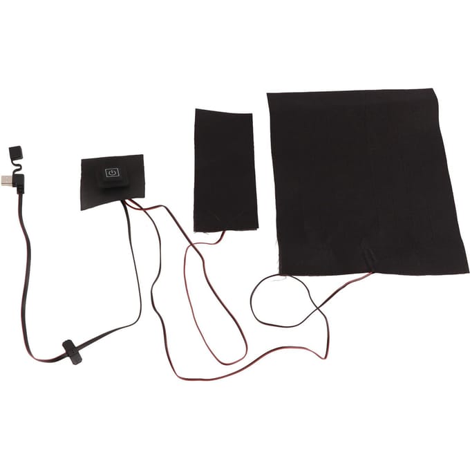 2 in 1 Electric Heating Pad with 3 Gear Adjustable Temperature Waterproof USB Power Heating Warmer white