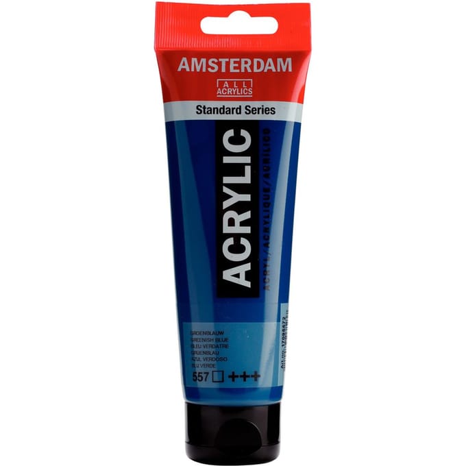 Amsterdam Standard Series Acrylverf Tube 120 ml Groenblauw 557