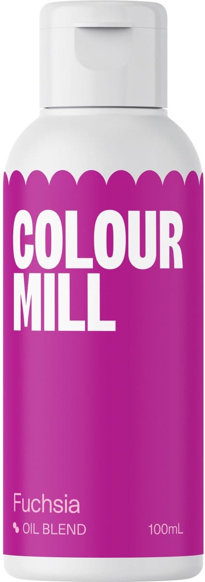 Colour Mill Oil Blend Voedingskleurstof op Oliebasis - Fuchsia - 100 ml