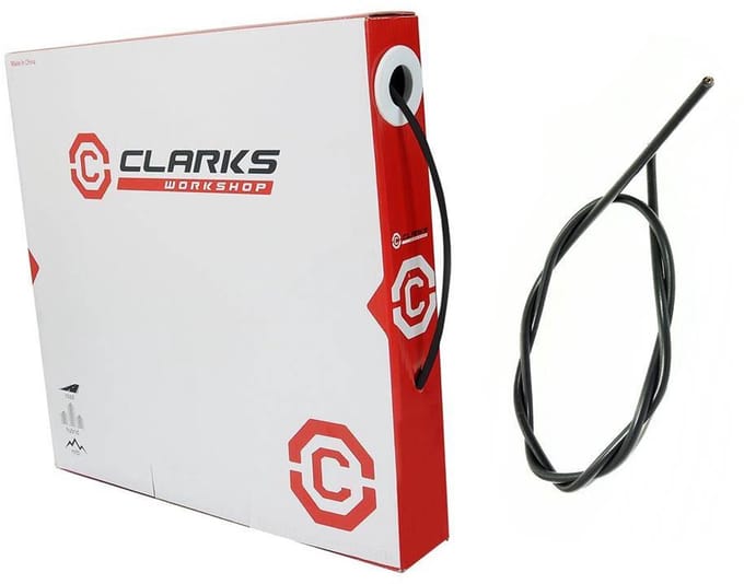 Clarks 2P - Remkabelhuls - Teflon - 5mm - 3m - Zwart