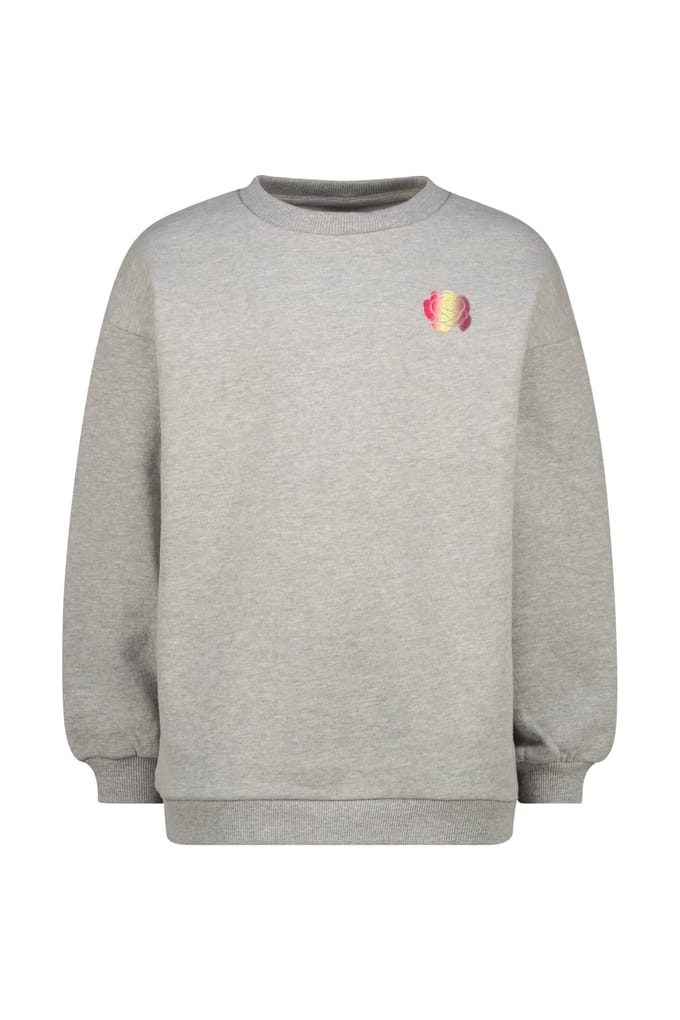 RAIZZED Girls Selia Sweater Light Grey Melee Größe: 14 | Strickjacken Outlet | kids | Grau