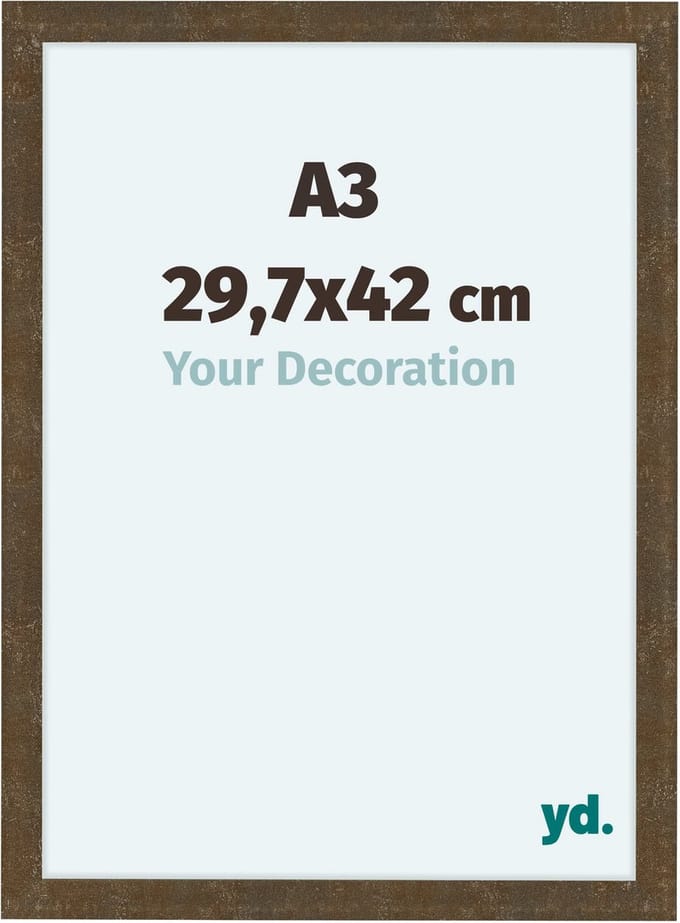 Your Decoration - Fotolijst A3 29,7x42 cm - MDF - Goud Antiek - Como