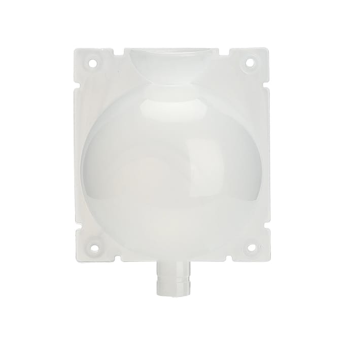 10 STUKS Plantenwortelstekker Bal Transparant Plastic Herbruikbaar Hoge Druk Plantenwortel Groeiend white