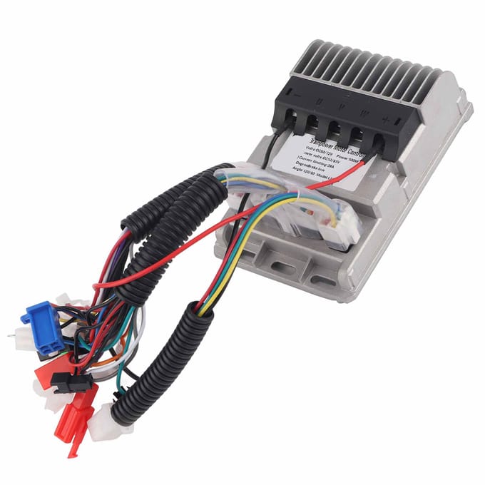 60V72V Universeel 500W Gietaluminium Behuizing Alarm Cruising Scooter Borstelloze Controller Elektrisch gray