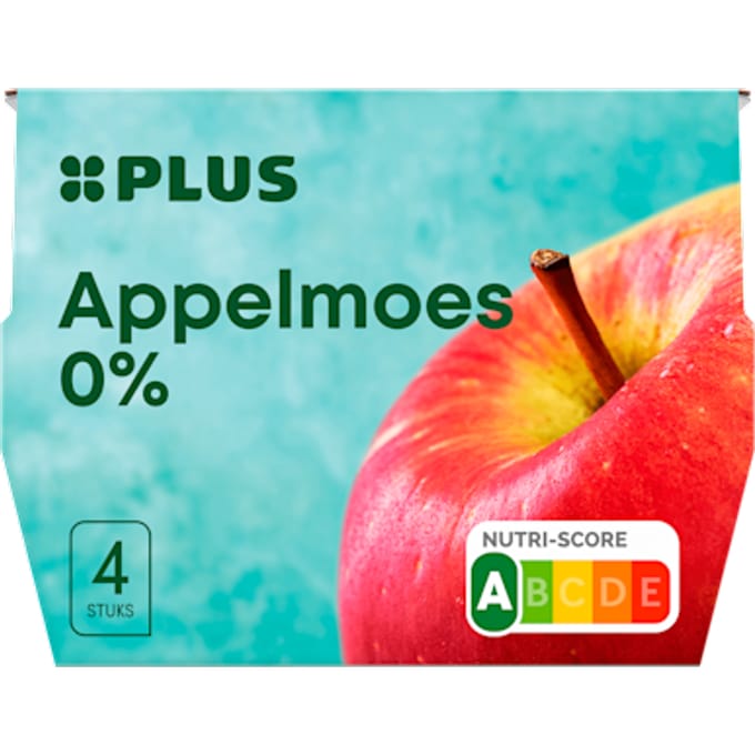 Appelmoes 0% 4-pack