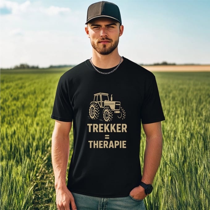 AGRIFANS® Trekker Therapie - Heren T-shirt - M