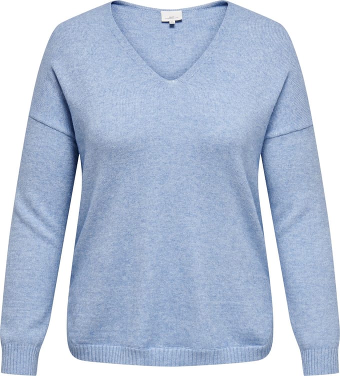 ONLY CARMAKOMA - CARMARGARETA LS PULLOVER KNT NOOS - Dames - Gebreide truien