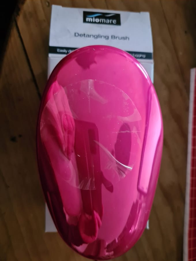 Miomare ontwarborstel flexibel Roze