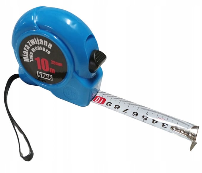 Richmann Rolbandmaat 10m x 25mm - Robuust en Nauwkeurig