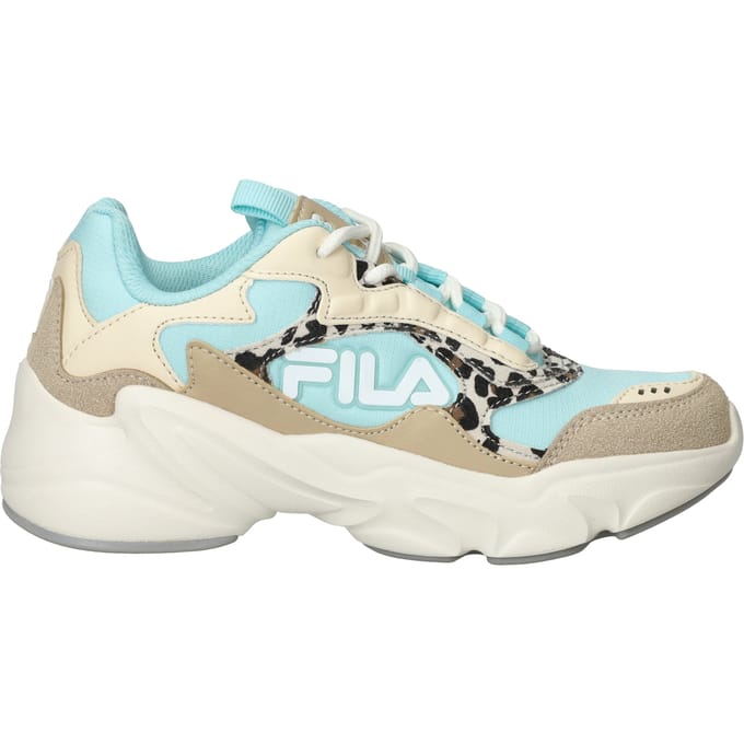 Fila Collene Logo Sneakers - Meisjes - Blauw - Maat:37