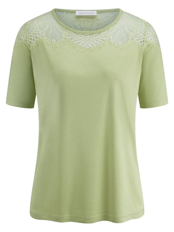 Shirt ronde hals Van St. Emile groen