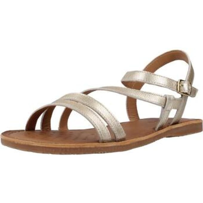 GEOX SANDAL EOLIE MEISJES Sandalen - PLATINA - Maat 30