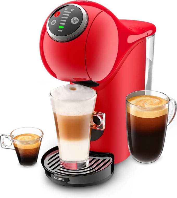 Krups Nescafé Dolce Gusto Genio S Plus KP340510 Koffiecupmachine - Rood