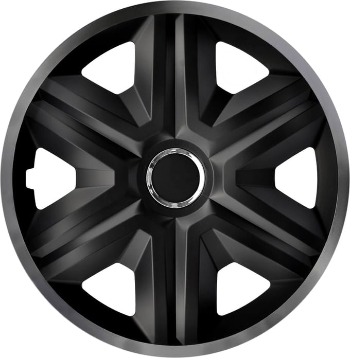 NRM FAST LUX - wieldoppen 14" - Set van 4 stuks - grafiet