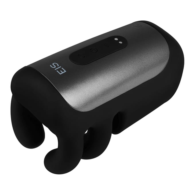Elektrische masturbator van siliconen, 14 cm