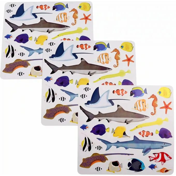 Stickers oceaan Rex London (x3)