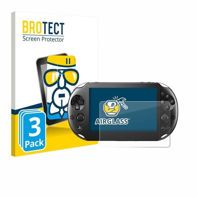 Screenprotector 3 Stuks voor Sony Playstation PS Vita Slim Beschermglas transparant
