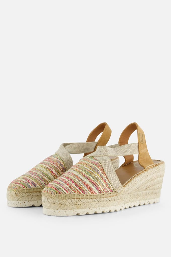 Toni Pons Terra Espadrilles beige Textiel - Dames - Maat 40