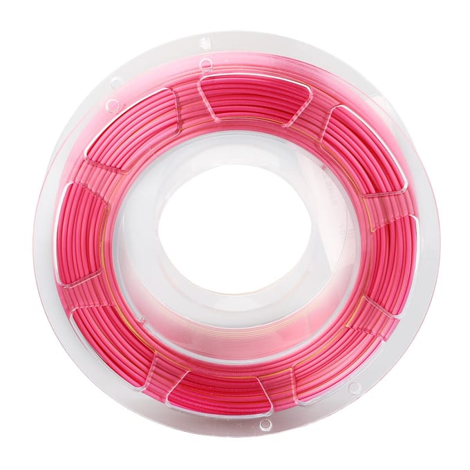 Filament PLA 1,75 mm, double couleur or rouge, coextrusion, consommable d'impression 3D, 200 g beige