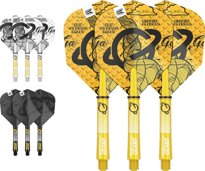 Target Gabriel Clemens Ink Flight Shaft Kit - Dart Flights