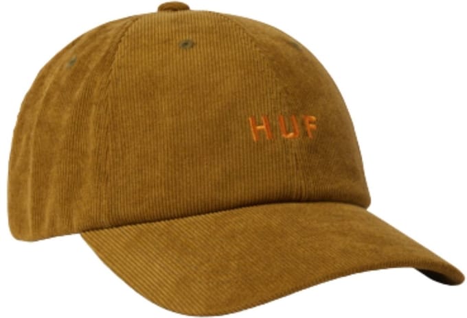HUF OG Corduroy 6-Panel Trend Caps / Skate Bruin