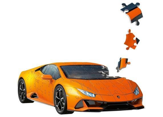 Ravensburger 3D puzzel Lamborghini Huracán EVO 108 stukjes 3D Puzzels