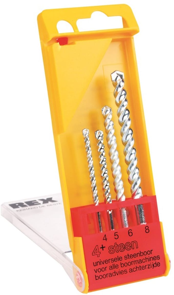 Rex Steenborenset Rex 4470 - 4-delig