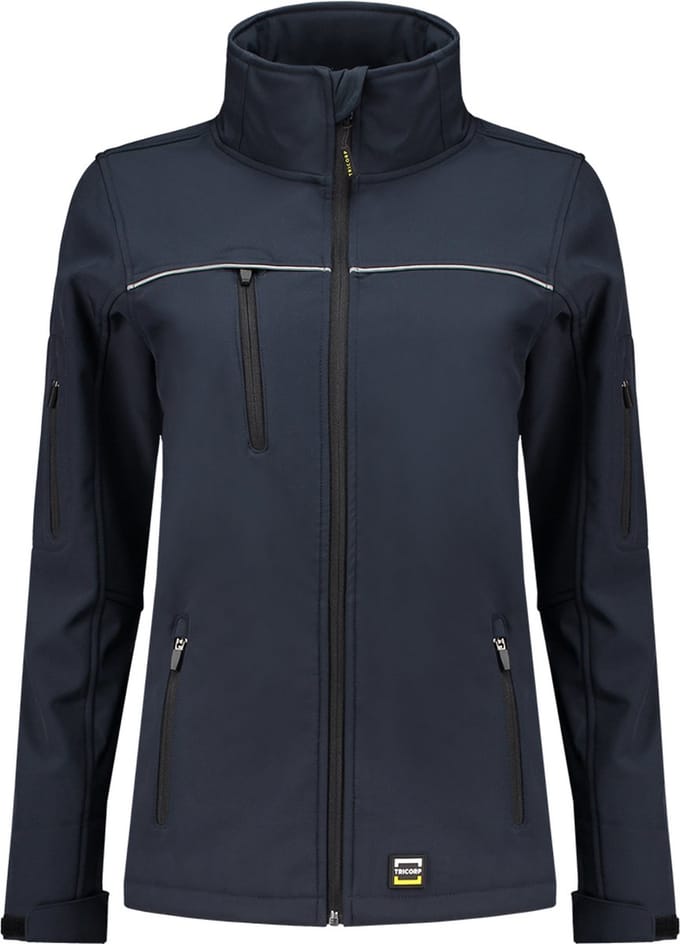 Tricorp 402009 Softshell Luxe Dames - Marineblauw - 3XL