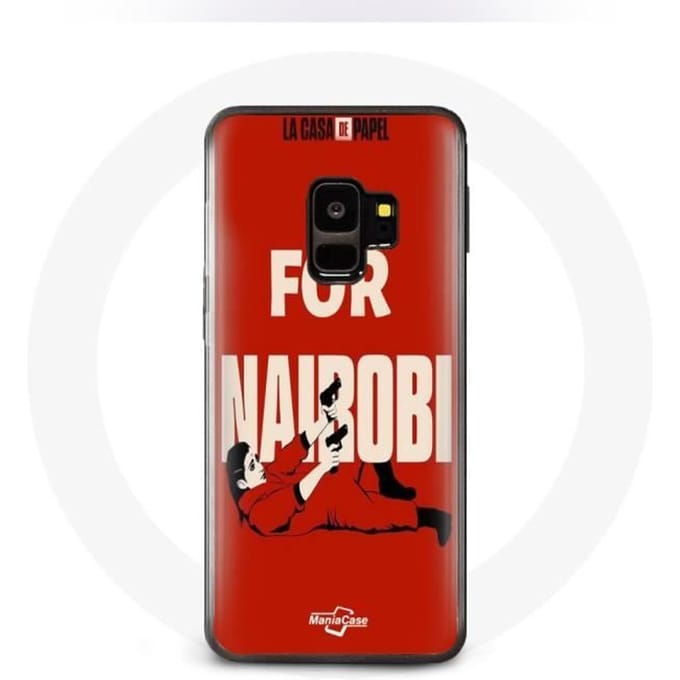 Coque pour Samsung Galaxy S9 La casa de papel Nairobi dessin