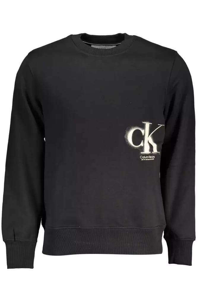 Ck Logo Sweatshirt Spuitverfontwerp