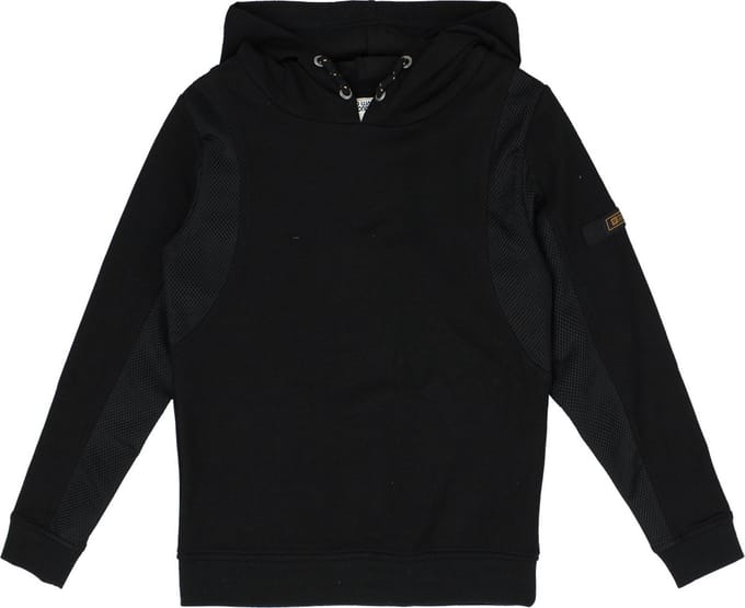 No Way Monday jongens trui met capuchon Black- Maat 110