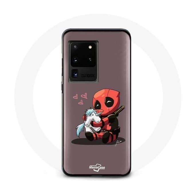 Case voor Samsung Galaxy S20 Ultra DeadPool Eenhoorn Eenhoorn