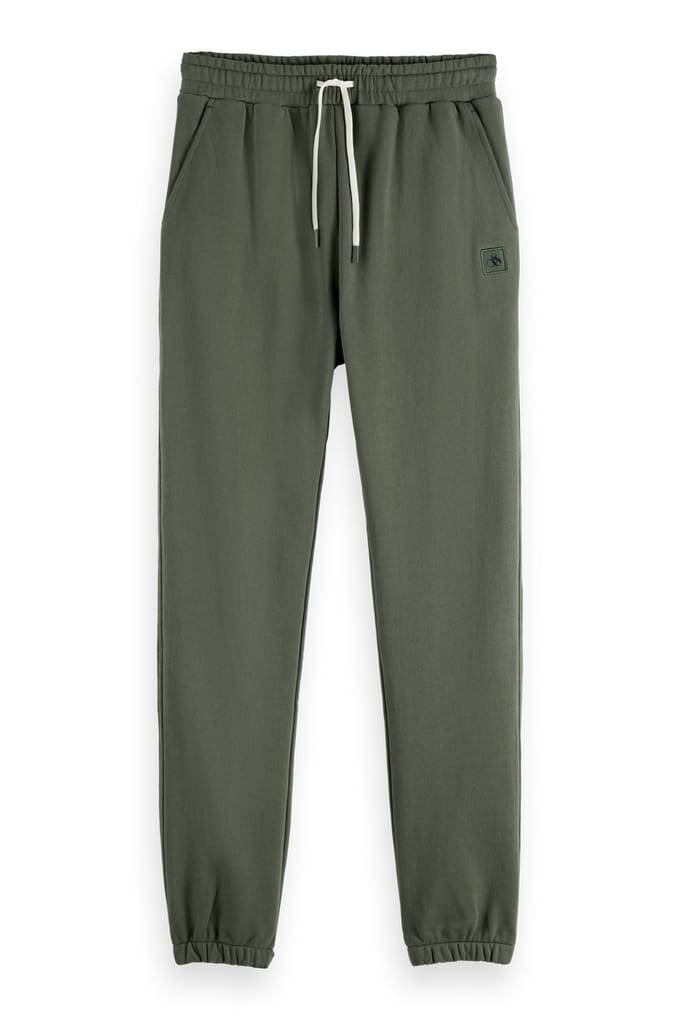 Scotch & Soda Logo Badge Sweatpants Thyme Größe: S | Jogginghosen Outlet | Herren