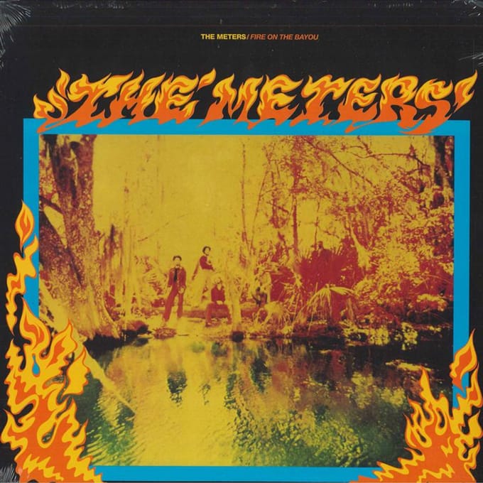 LP Plaat METERS Fire On The Bayou R12228 RHINO 2015 VS SoulFunk yellow