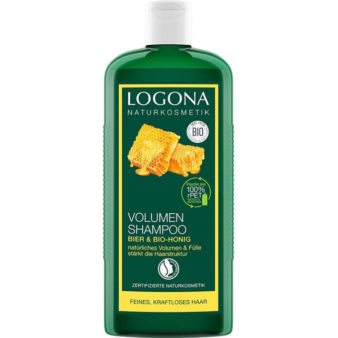 Logona Shampoo Volume Bier-Honing fijn haar