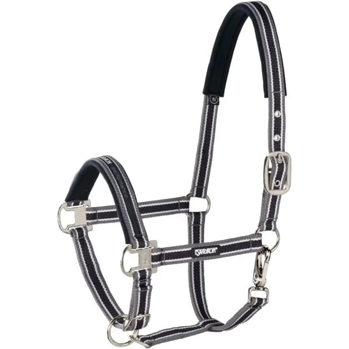 Eskadron Headcollar Pin Buckle Cob Black-Anthra-White