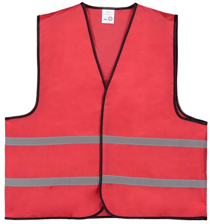 Rood veiligheidshesje