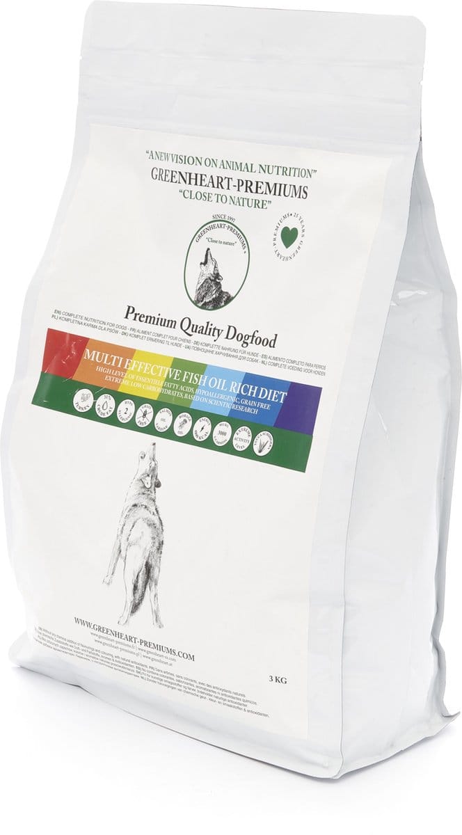 Greenheart hondenvoer Multi Effective Fish Oil Rich Diet 12 kg - Hond