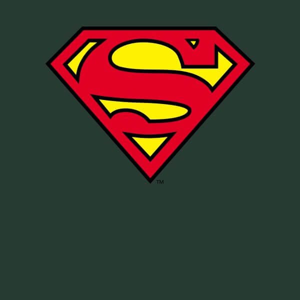 Official Superman Shield Women's T-Shirt - Green - S